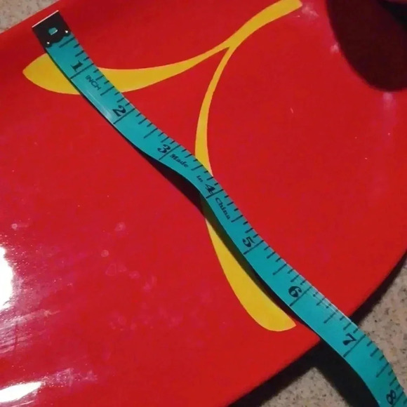 💙🌹Two red decorative plates - Picture 8 of 9